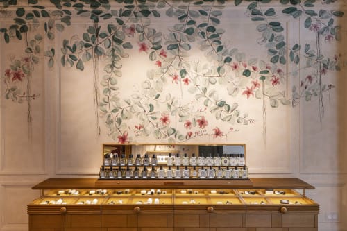 Bauhinia and Banyans Garden | Murals by Elsa Jeandedieu Studio