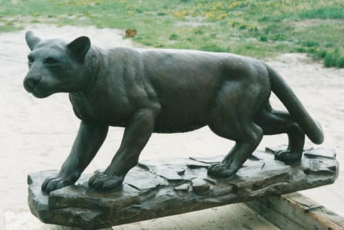 Cougar | Public Sculptures by Don Begg / Studio West Bronze Foundry & Art Gallery