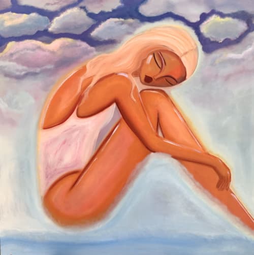 Merde Five | Oil And Acrylic Painting in Paintings by Amy Straley