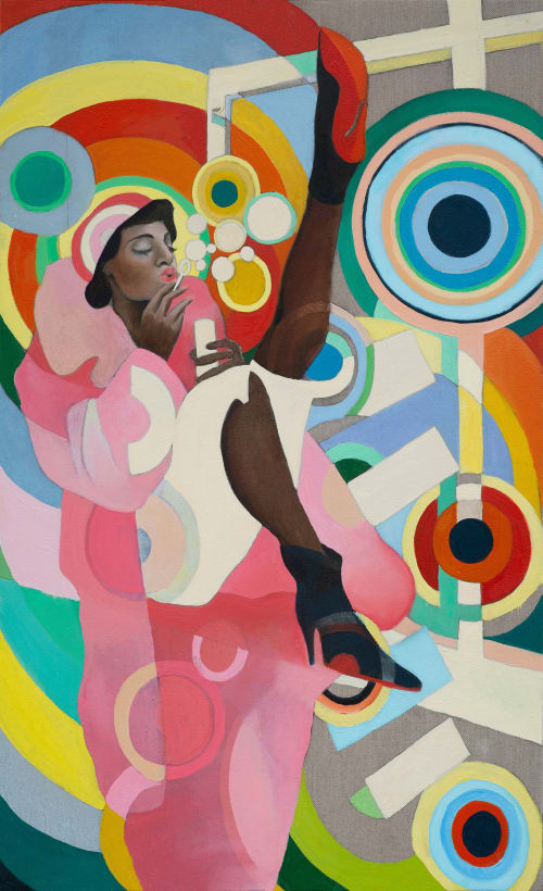 Sister Delaunay | Oil And Acrylic Painting in Paintings by EDVARDA