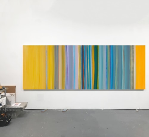 Flow 3 | Paintings by Willy Bo Richardson | Artist Studio NYC in New York