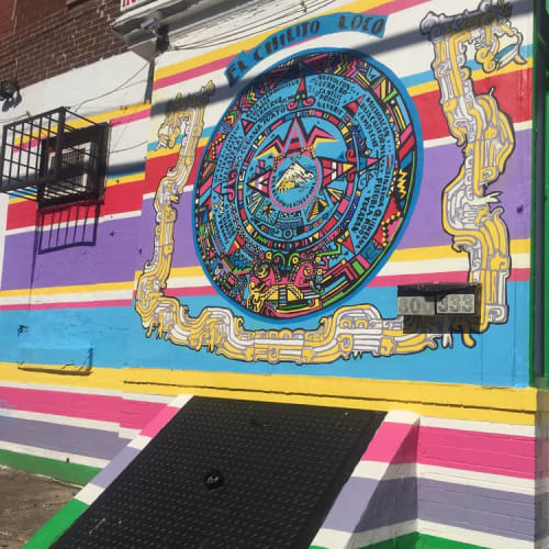 El Chilito Loco Mural | Street Murals by Shira Walinsky | Mexican Taqueria Chilito Loco in Philadelphia