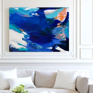 Sunset Beach | Paintings by Jenny Partrite