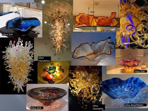 White Elk's Visions in Glass - Glass Artisan, Marty White Elk Holmes & COO, Jo Pierce