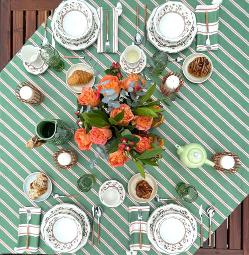 Fern Tablecloth | Linens & Bedding by OSLÉ HOME DECOR