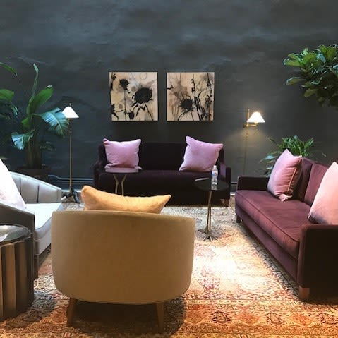Madera Canyon Cycle – Thistles 2 and 3 | Paintings by Suzi Davidoff | The Eliza Jane New Orleans in New Orleans