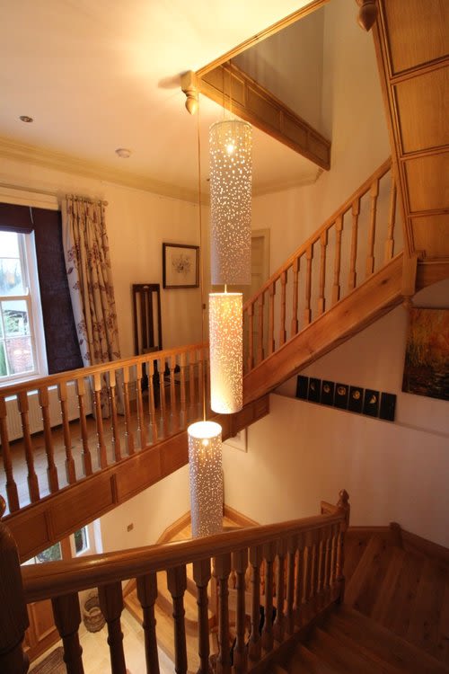 Pendant Column Shades | Pendants by Kate Hollowood