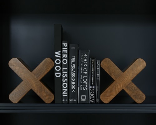 Turleigh Bookends | Furniture by CHARLIE CAFFYN FURNITURE