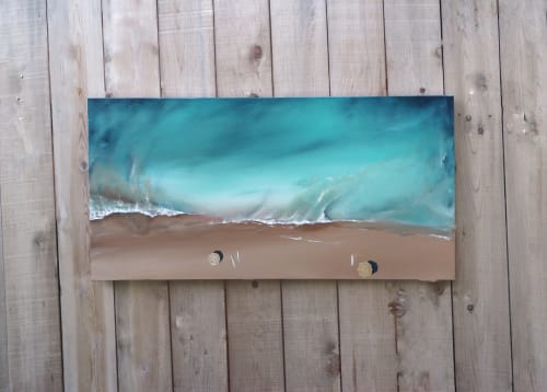 "Lively Seas" | Paintings by Bree Brooks Art