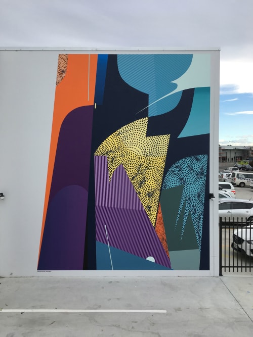 Mural in collaboration with Robert Seikon | Public Art by Anastasia Papaleonida