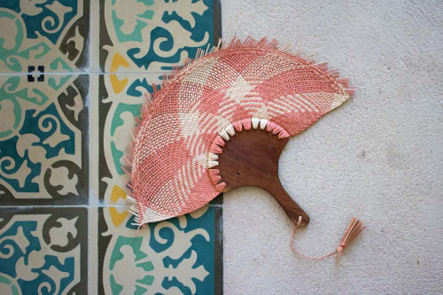 Hand woven Fan | Ornament in Decorative Objects by P.I.Project