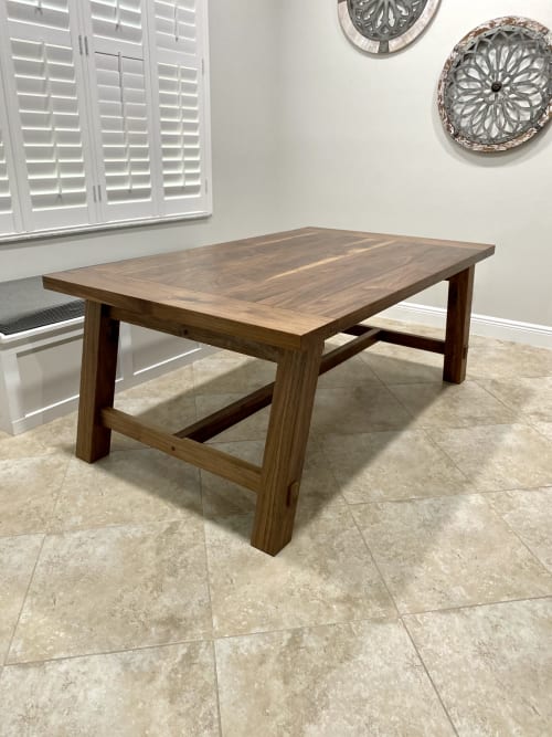 Modern Farmhouse Dining Table | Tables by Wolfkill Woodwork