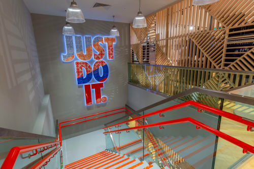 “Just Do It: Nike X” | Murals by Sam Lo | Jewel Changi Airport in Singapore
