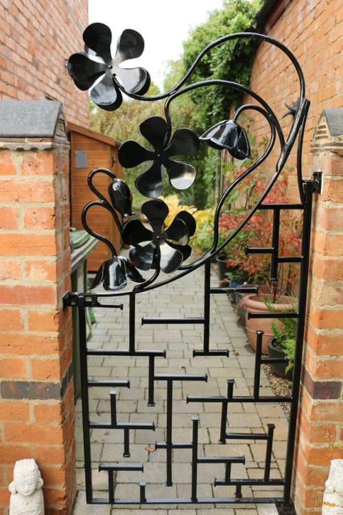 Oriental Gate | Furniture by Julie Grose Metal Design