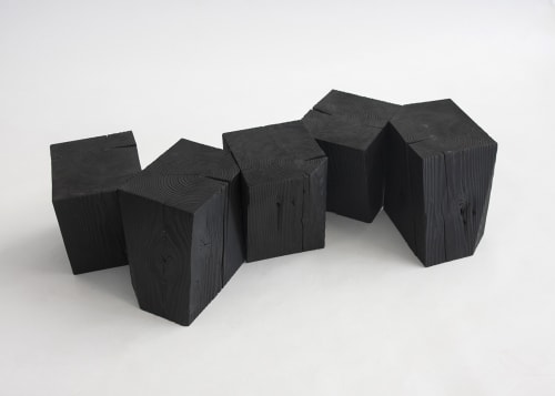 Charcoal Blocks | Coffee Table in Tables by Yvonne Mouser
