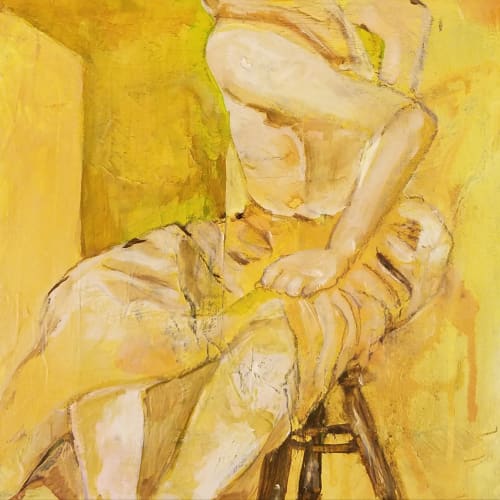 "Ode to Francis" | Oil And Acrylic Painting in Paintings by Kate Joiner