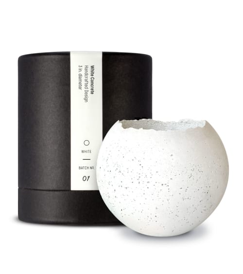 Orbis Concrete Vessels - L | Vases & Vessels by Household by KONZUK