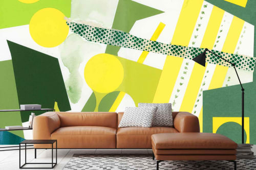 Spring Bling | Wallpaper by Cara Saven Wall Design