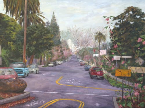 Towards the Claremont | Paintings by Sally K. Smith Artist