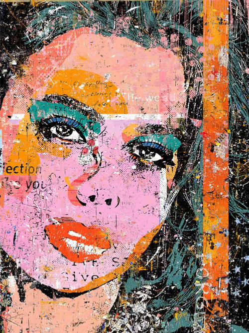 Contemporary Woman | Mixed Media by Daryl Thetford