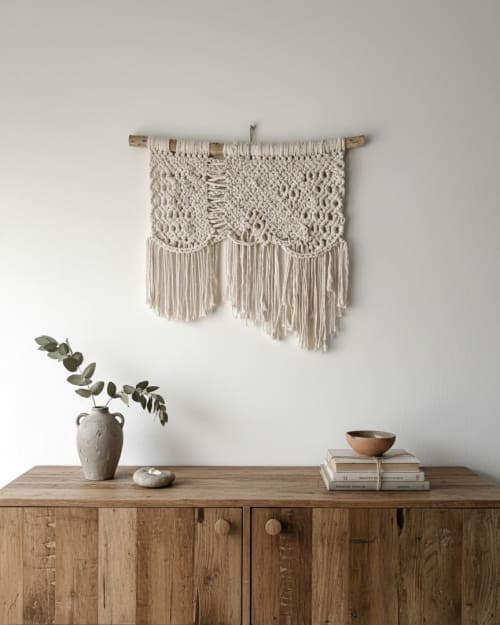 HOPE 002 | Macrame Wall Hanging | Wall Hangings by Ana Salazar Atelier