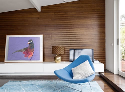 Passenger Pigeon 02 | Tapestry in Wall Hangings by Tracey Cameron Creative