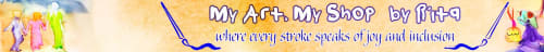Rita Winkler - My Art, My Shop -by Rita ... Where Every Stroke Speaks of Joy and Inclusion