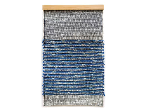 Indigo Rope II | Tapestry in Wall Hangings by Jessie Bloom