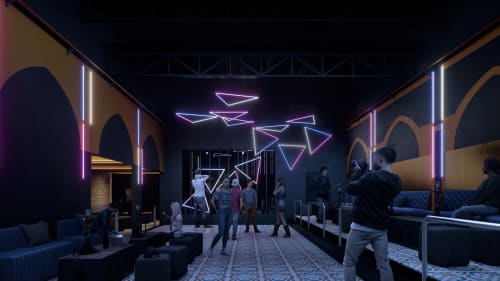 Comercial Design - Hookah House and Dance Club - Sky | Architecture by Afetto - Stories in Architecture | SKY Hookah House in Centro