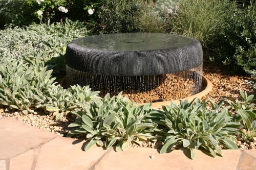 Rain Circle | Public Sculptures by Yoshikawa | Arlington Garden in Pasadena in Pasadena