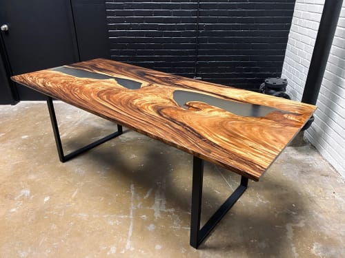 Parota Epoxy Table | Dining Table in Tables by Live Edge Lust
