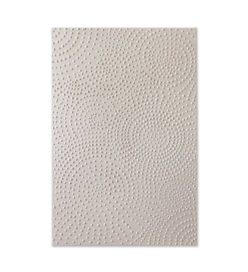 "Spirals No. 2" - Textured lime wash painting | Oil And Acrylic Painting in Paintings by Nicolette Atelier