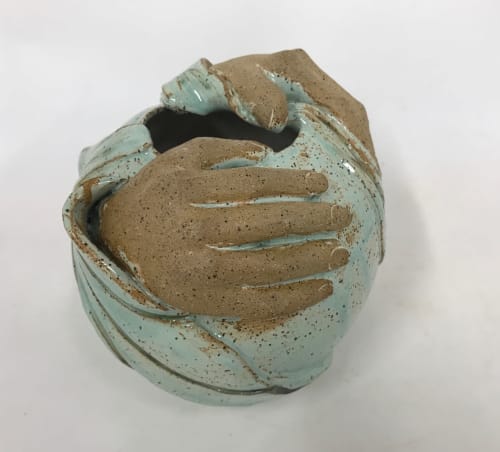 Potter's Hands | Vase in Vases & Vessels by Sheila Blunt