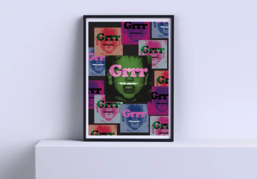 Little Psycho-B2 | Prints by Yole Design Studio