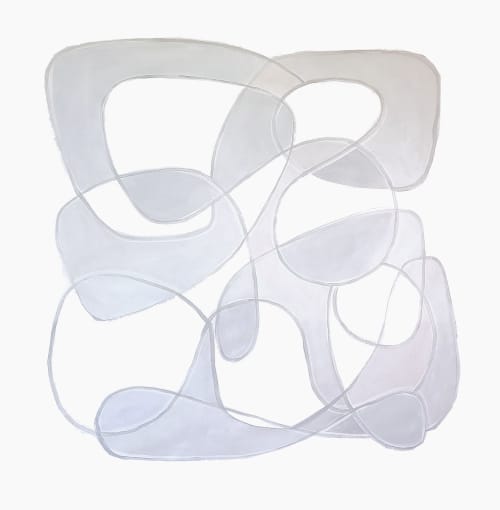 SOLD - 'iSAMU' original abstract painting by Linnea Heide | Paintings by Linnea Heide contemporary fine art