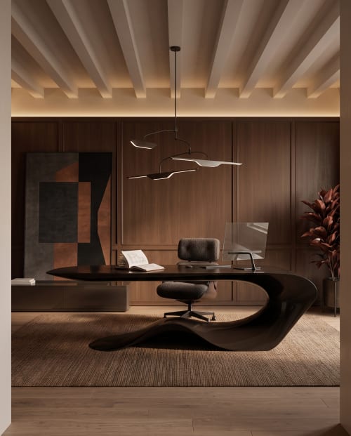 Nerea Sculpted Desk | Tables by INTERIOR VISUALS