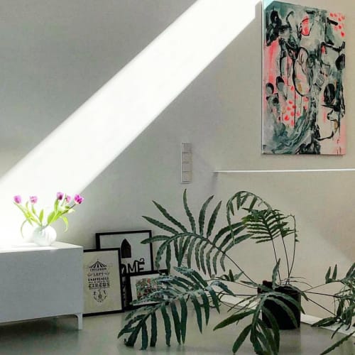 Summer's End | Oil And Acrylic Painting in Paintings by Paige Ring