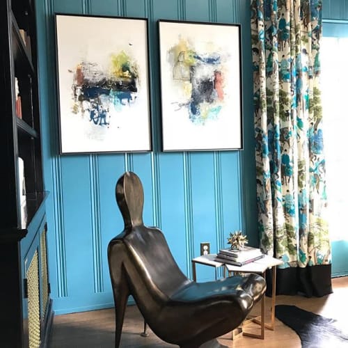 Historical  mansion Julian Price House | Paintings by Amy Gordon Art