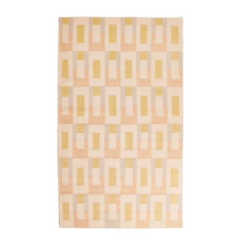 Aari Handwoven Geometric Modern Flat-weave Rug | Area Rug in Rugs by Studio Variously