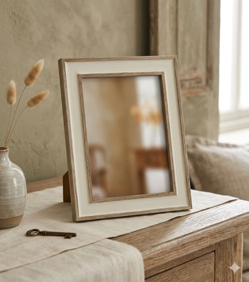 The Alabaster Edge Frame | Decorative Frame in Decorative Objects by Famous Art Group Of Industries | Greater noida authority circle in Greater Noida
