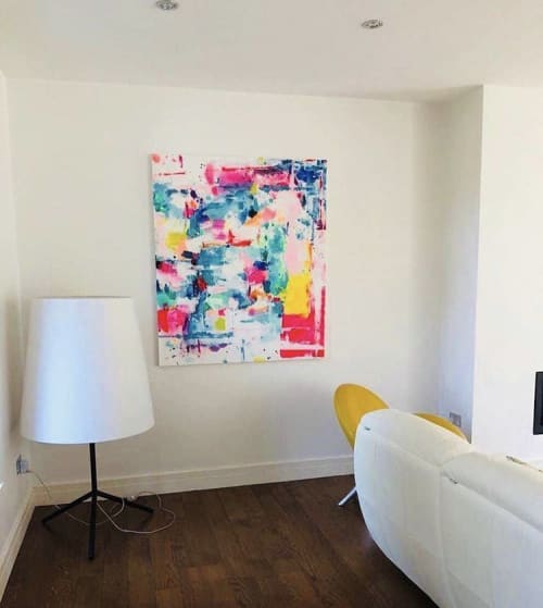 “Something happy and cheerful” Painting | Paintings by Tereza Sterbova