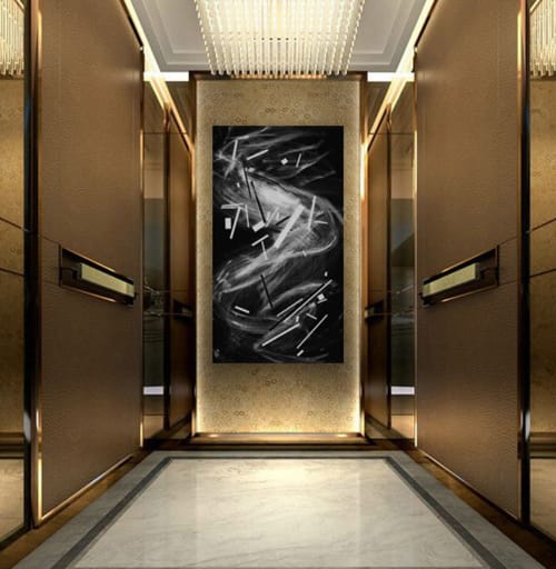 The Space Between Us (No. 15) | Mixed Media by ELYSE DEFOOR