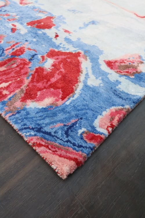 Ocean Rug 4'8" x 6'8" | Rugs by MEEM RUGS