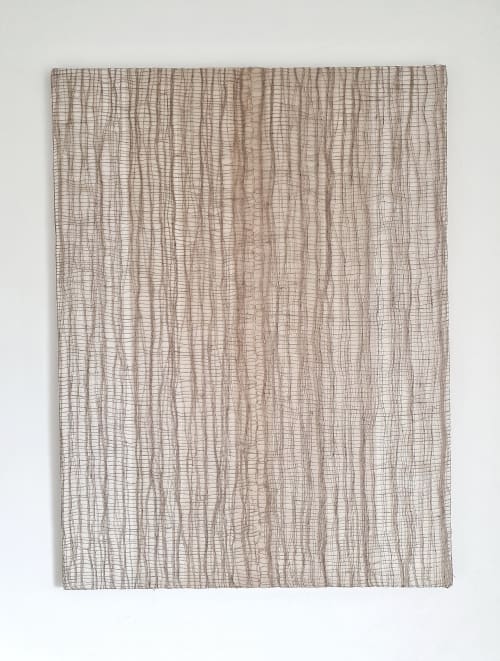Grounded | Wall Hangings by Saskia Saunders | Edward Bulmer Natural Paint in London