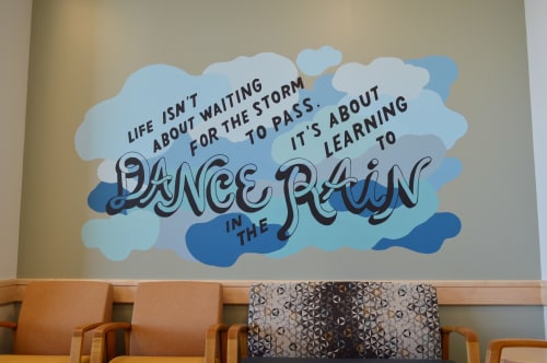 3 of 6 Murals for The Eating Recovery Center | Murals by Olive Moya | Eating Recovery Center Colorado - Denver in Denver