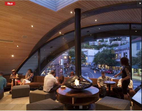 Fireorb | Fireplaces by Fireorb | Barrel House Tavern in Sausalito