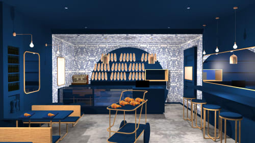 Blue Bakery & Coffee | Interior Design by Delirio Design | Blue Bakery & Coffee in Cancún