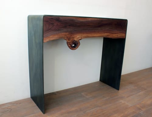 Irigushi Console | Tables by Andre Joyau | Private Residence, Brooklyn, NY in Brooklyn