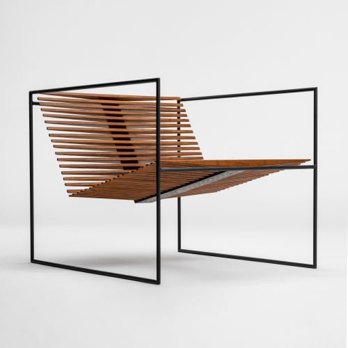 Minimal techno Armchair | Chairs by Ooak Design Inc.