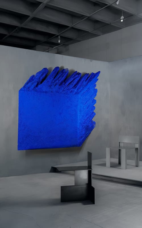 AND THEN — Ultramarine Statement | AND THEN Collection | Wall Hangings by Sizmari